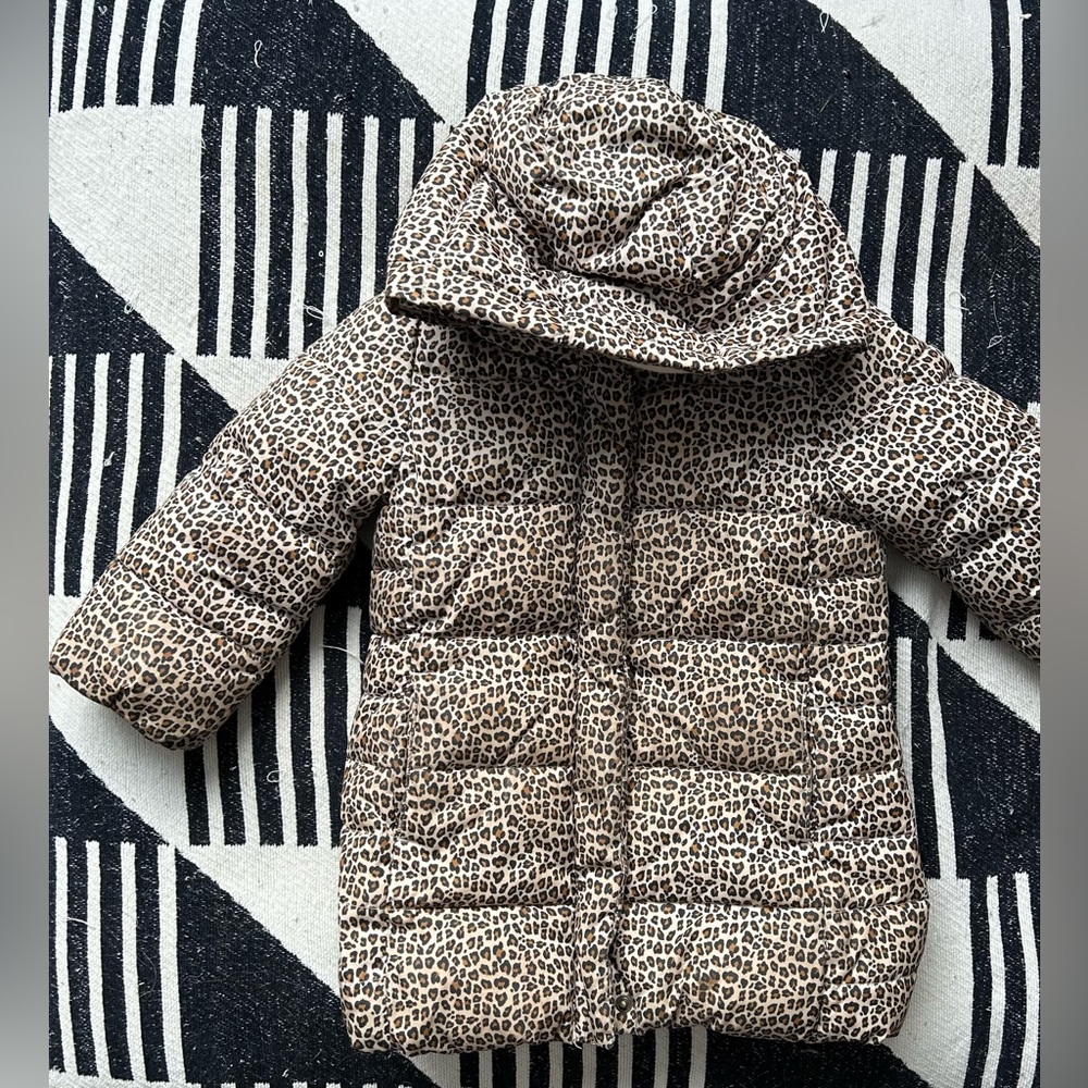 GAP 3T Leopard Winter Jacket